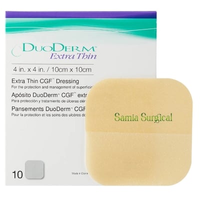 Picture of DuoDERM Extra Thin Dressing, Square,Convatec   (2pcs)