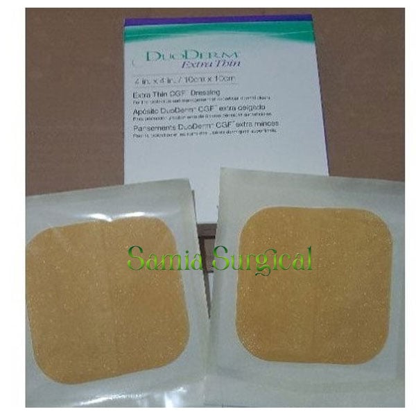Picture of DuoDERM Extra Thin Dressing, Square,Convatec   (2pcs)