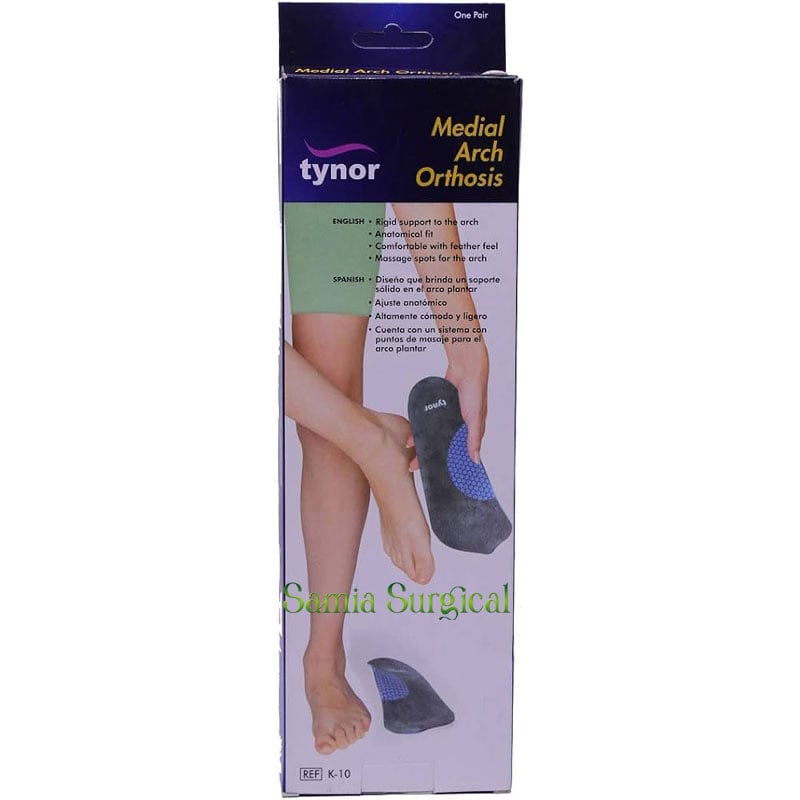 Picture of Tynor Medial Arch OrthosisAdult Foot Support  (Pair)