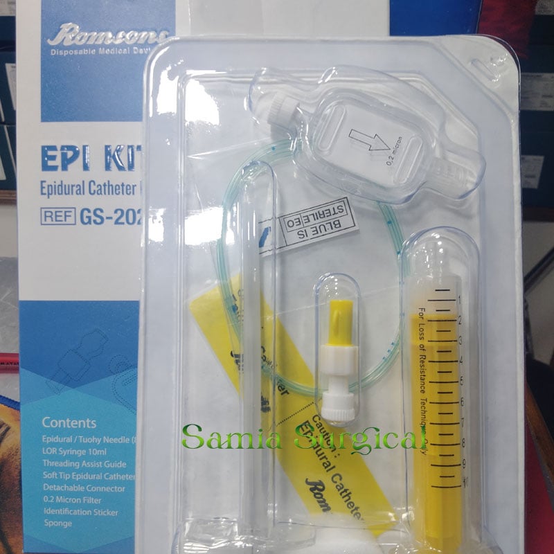 Picture of Epidural Kit Romsons (Epi Kits), For Hospital, Packaging Type:  1Box
