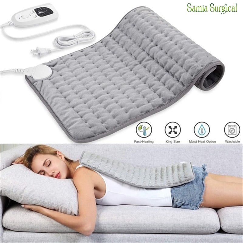 Picture of electrical heating pad instructions