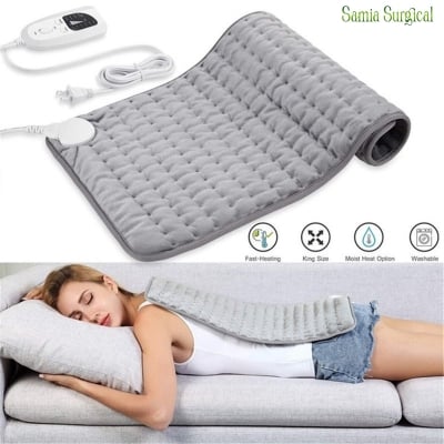 Picture of electrical heating pad instructions