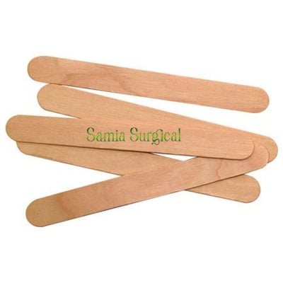 Picture of Wooden Tongue Depressors (Box of 100) - Mouth