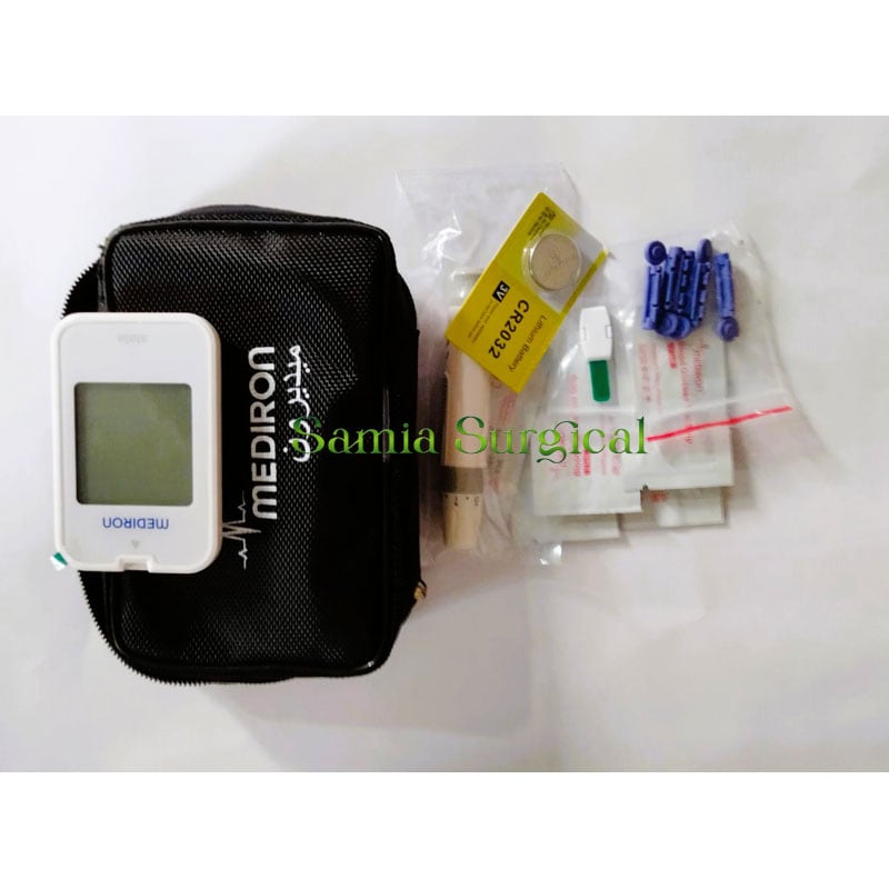 Picture of mediron Blood Glucose Monitoring System 1pcs - Hand