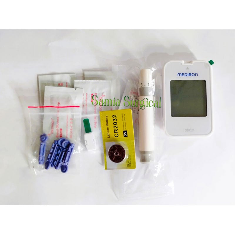 Picture of mediron Blood Glucose Monitoring System 1pcs - Hand