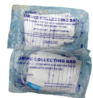 Picture of Urine Collecting Bag  Capacity 2000ml (10pcs)