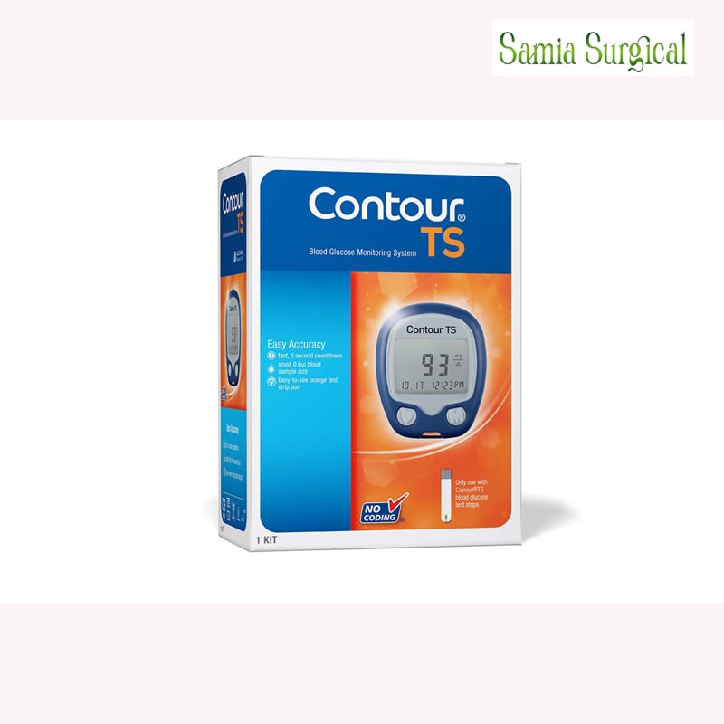 Picture of Contour TS Blood Glucose Monitoring System - Hand