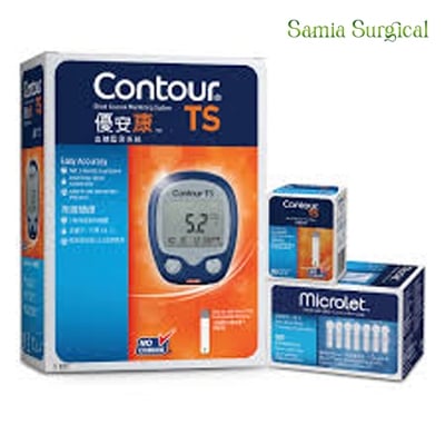 Picture of Contour TS Blood Glucose Monitoring System - Hand