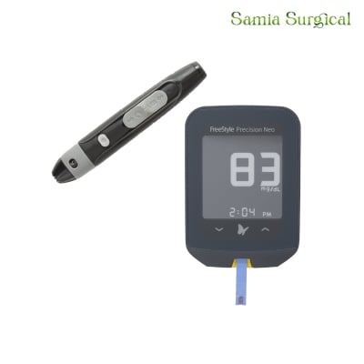 Picture of FreeStyle Optium  Blood Glucose meter - Hand