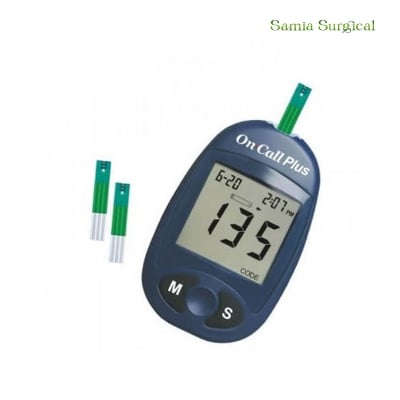 Picture of On Call Plus Blood Glucose Monitoring System - Hand