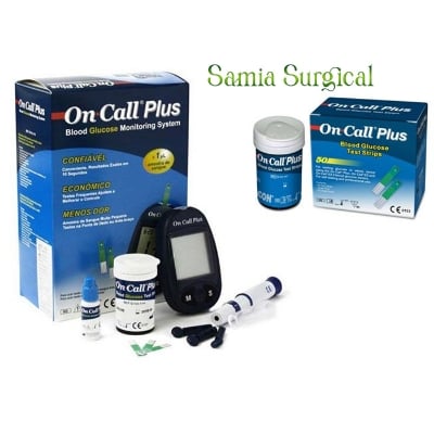 Picture of On Call Plus Blood Glucose Monitoring System - Hand