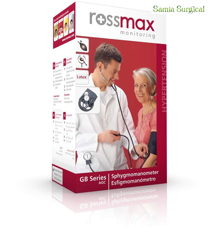 Picture of Analog RossMax Blood Pressure Machine Set - Hand