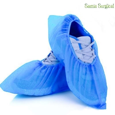 Picture of Surgical Disposable Shoe Cover Boot Covers for Indoors (100Pcs 1pkt) - 35