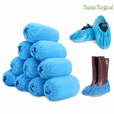 Picture of Surgical Disposable Shoe Cover Boot Covers for Indoors (100Pcs 1pkt) - 35