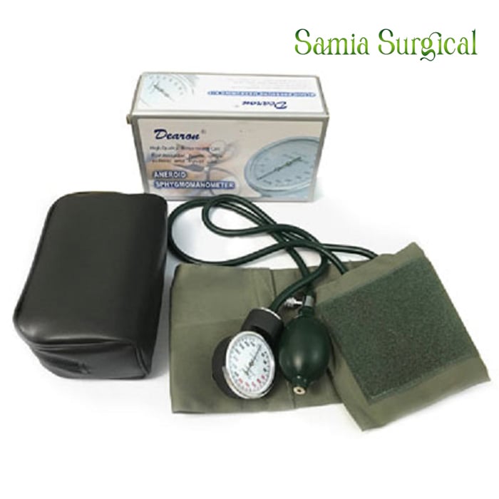 Picture of Dearon Analog Blood Pressure Machine with Stethoscope 1set - Hand