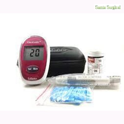 Picture of Glucoleader Enhance Red, Automatic Blood Glucose Meter