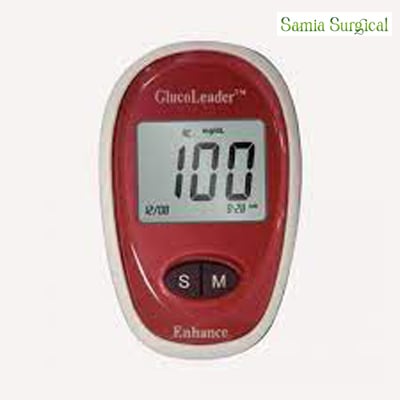 Picture of Glucoleader Enhance Red, Automatic Blood Glucose Meter