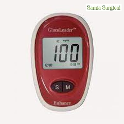 Picture of Glucoleader Enhance Red, Automatic Blood Glucose Meter