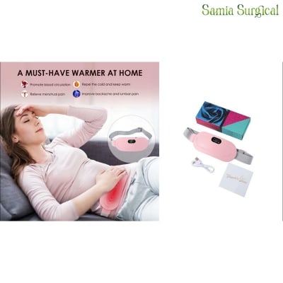 Picture of smart warm palace belt,Wireless Warm Palace Belt With LCD Display Heating Pad Relieve Hot Compress