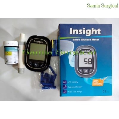 Picture of Insight Blood Glucose Monitoring System With 10pcs Strips - Hand