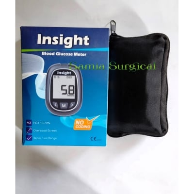 Picture of Insight Blood Glucose Monitoring System With 10pcs Strips - Hand