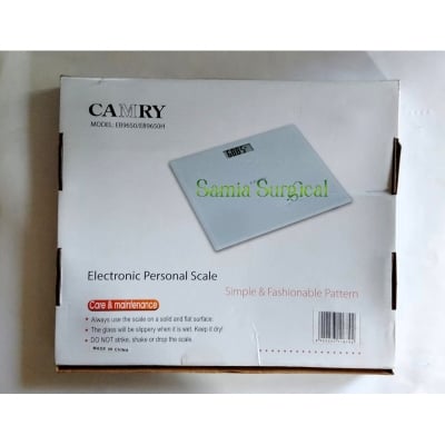 Picture of (CAMRY) Digital Weight Machine,(Max capacity150KG EB-9650