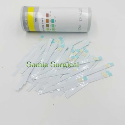 Picture of Uric 3V Strips 3test, (Glucose-45 Seconds) ,(Protein-60Seconds) (PH-60 Seconds) 1pcs