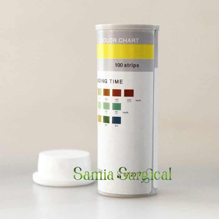 Picture of Uric 3V Strips 3test, (Glucose-45 Seconds) ,(Protein-60Seconds) (PH-60 Seconds) 1pcs