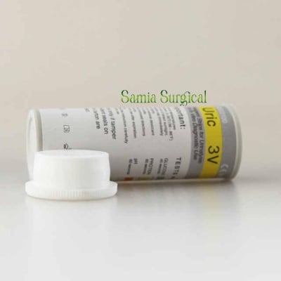 Picture of Uric 3V Strips 3test, (Glucose-45 Seconds) ,(Protein-60Seconds) (PH-60 Seconds) 1pcs