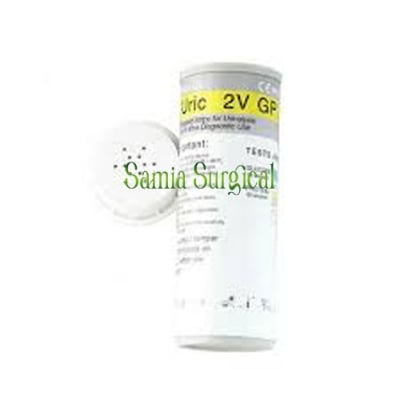 Picture of Urine Test Strips 100/Uric 2V GP Glucose Protein Urine Analyzer - Hand
