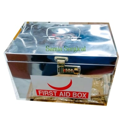 Picture of First Aid Box Stainles Steel Size: 12x7x8 inc
