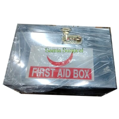 Picture of First Aid Box Stainles Steel Size: 12x7x8 inc