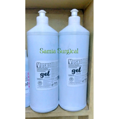 Picture of VUSKO Premium Quality Ultrasound ECG & IPL Transmission Gel (1Liter)