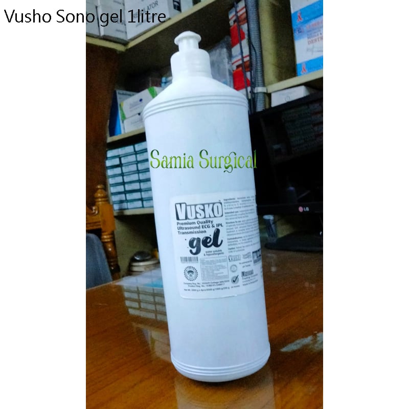 Picture of VUSKO Premium Quality Ultrasound ECG & IPL Transmission Gel (1Liter)