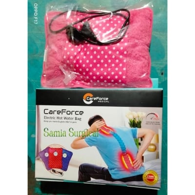 Picture of Careforce Electric Hot Water Bag Hot Bags for Pain Relief in Shoulder, Back, Neck and Full Body Relief Electric Hot Bag for Pain