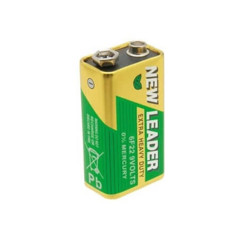 Picture of New Leader 6F22 9V Extra Heavy Duty Battery 1pcs