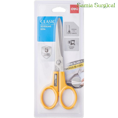 Picture of Deli Scissors 202mm (Assorted) 8 Inch - 6014  (1pcs)