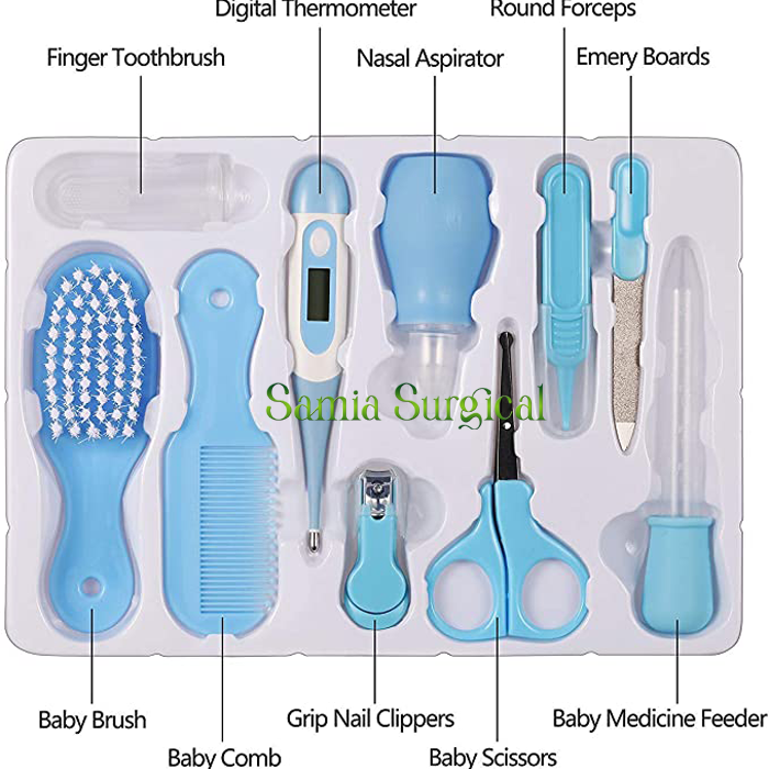 Picture of Baby Care Kit 10pcs Convenient Essential Healthcare Grooming 1set
