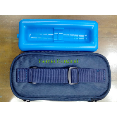 Picture of Insulin Cooler Travel Case, Keep Vial Cool, Longer Cooling Effect, Portable Bafor blue