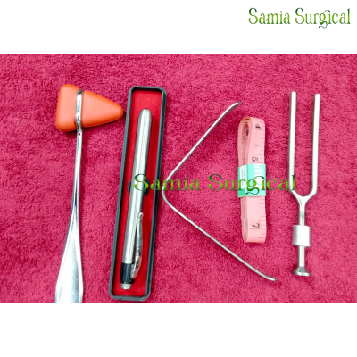 Picture of Medical Student Diagnostic Kit with, Knee Hammer,Tuning Forks, 5item