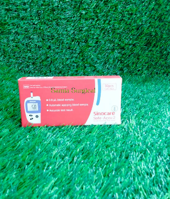 Picture of Sinocare Safe Accu 2 Blood glucose test strips 50pcs