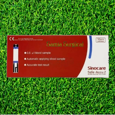 Picture of Sinocare Safe Accu 2 Blood glucose test strips 50pcs