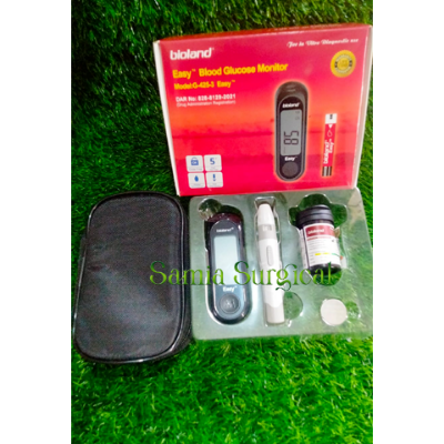 Picture of Bioland Glucometer Blood Glucose / Suger Test Meter Diabetes Test Machine Blood Glucose Monitoring System