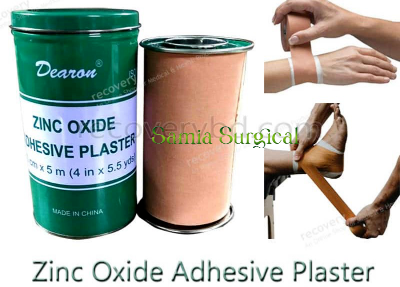 Picture of 10 X 5 cm 4 INCHES Zinc oxide adhesive plaster bandage