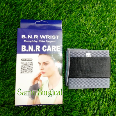 Picture of Elastic Wrist Brace with thumb Wrist Support  (Grey) 1pcs