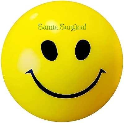 Picture of Smile Soft Foam PU Sports Squeeze Pressure Ball Finger Strength Exercise Children Relax 1pcs