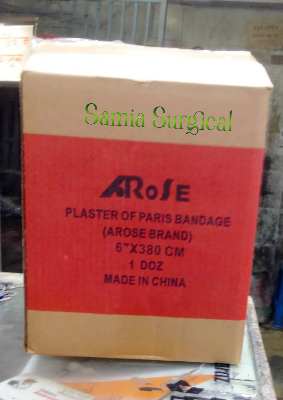 Picture of Arose Plaster Of Paris Bandage (6” x 380CM) 1Dozn