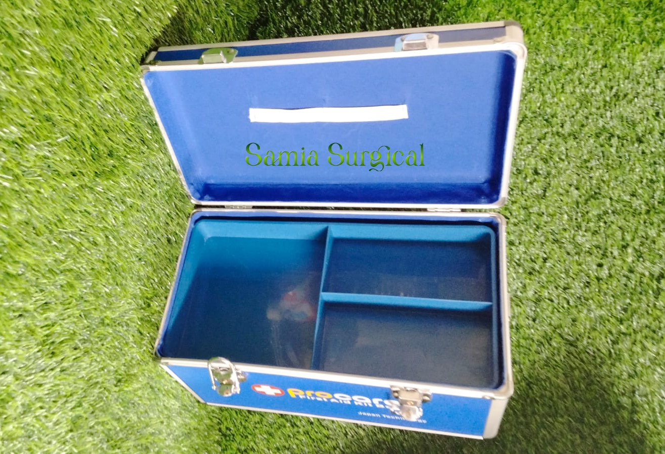 Picture of Double Lock Aluminium First Aid Kit Box