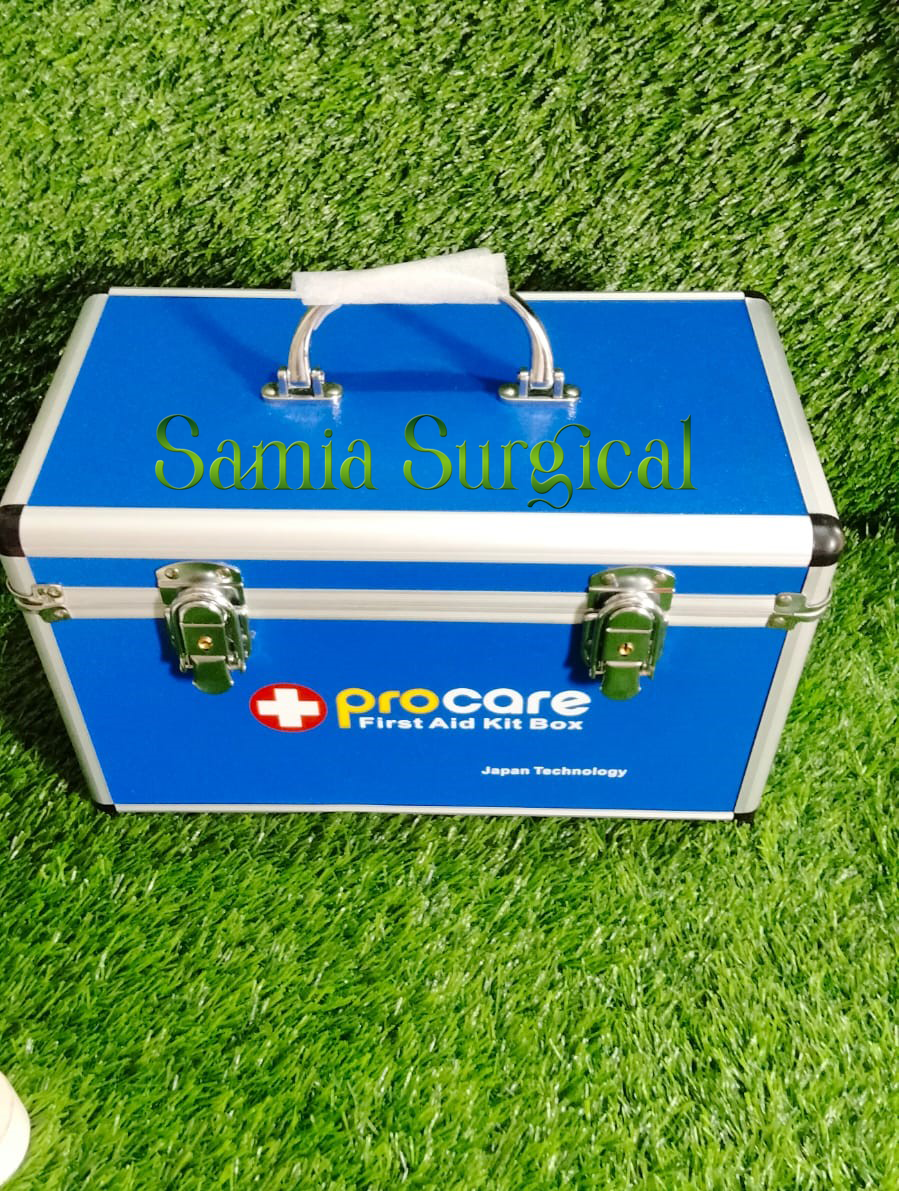 Picture of Double Lock Aluminium First Aid Kit Box
