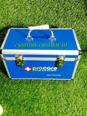 Picture of Double Lock Aluminium First Aid Kit Box